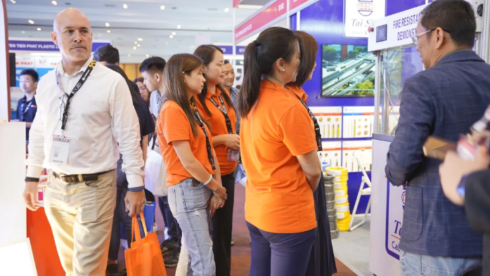 线缆源头生产厂家快猫视频网站入口公司震撼亮相印尼展，火爆程度超乎想象